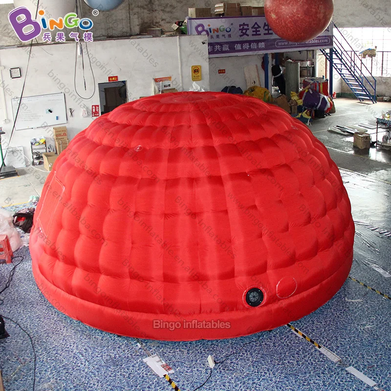  Direct Manufacturer 5x2.9mH inflatable dome tent for booth or part / functional convenient toy tent