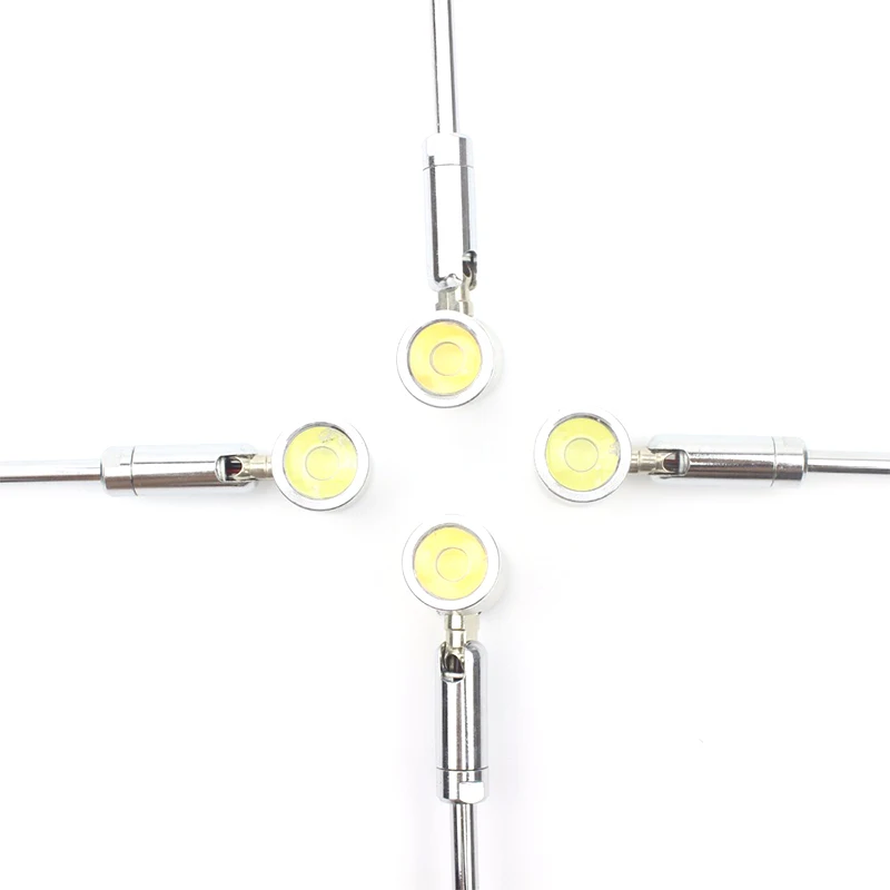 

DC12V input 1W LED Pole Light 4pcs/lot Fixture Boutique Cabinet Table Picture Spot Post Lamp length LED spotlight for show case