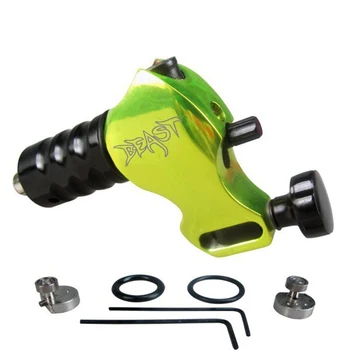 

Green New Beast Rotary Tattoo Machine Permanent Makeup Machine Pro Tattoo machine Gun macchine tattoo machine a tatouer rotative