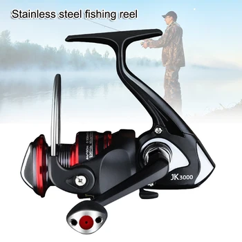 

Newly Fishing Reel Wheel Stainless Steel Bearing Large Traction Gear Plate Fishing Reel Metal Head 19ing