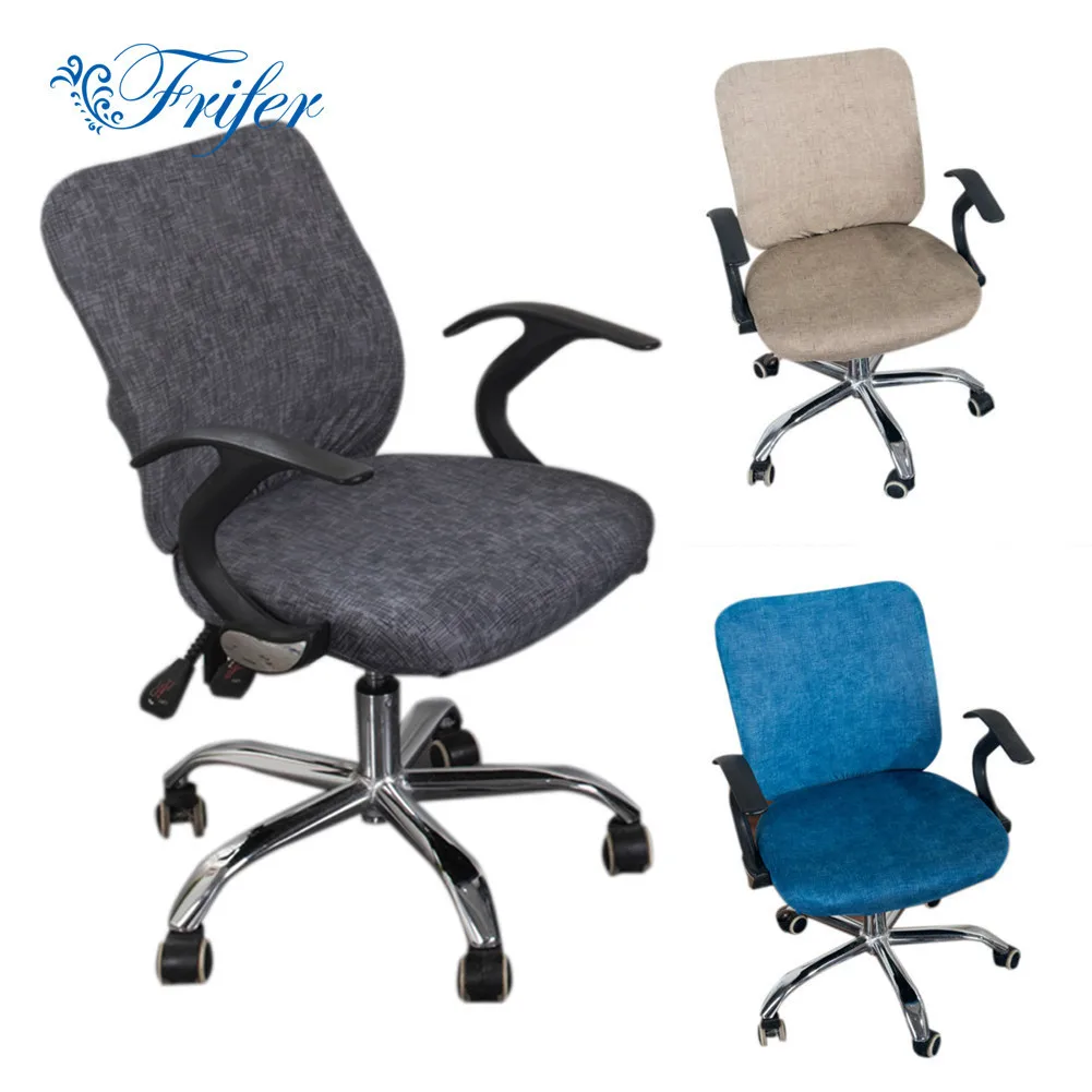 يغطي دنة كرسي الكمبيوتر مكتب الرئاسة الغلاف زهرة المطبوعة إزالة الدورية كرسي يغطي تمتد الغلاف