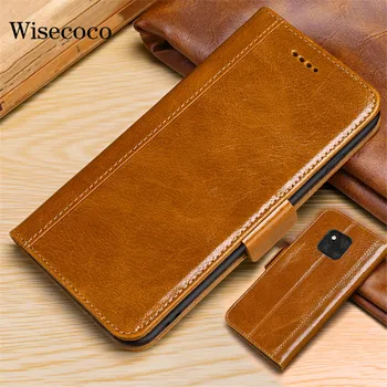 

Coque Mate 20 Pro Luxury Flip Wallet Case for Huawei Mate 20 Pro Magnetic Genuine Leather Stand Cover Mate20 Pro Mate 20 Lite