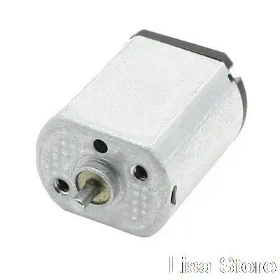 

2.4V 21000RPM Rotating Speed 2 Pin Soldering DC Motor for DIY Toy