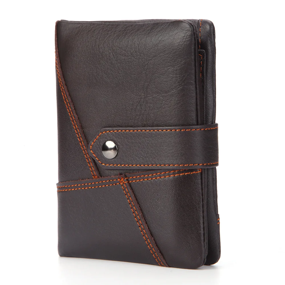 

Hot!!Genuine Leather Wallet Men PORTFOLIO MAN Male Small Portomonee Vallet With Coin Purse Pockets Slim Rfid Fashion Mini Walet