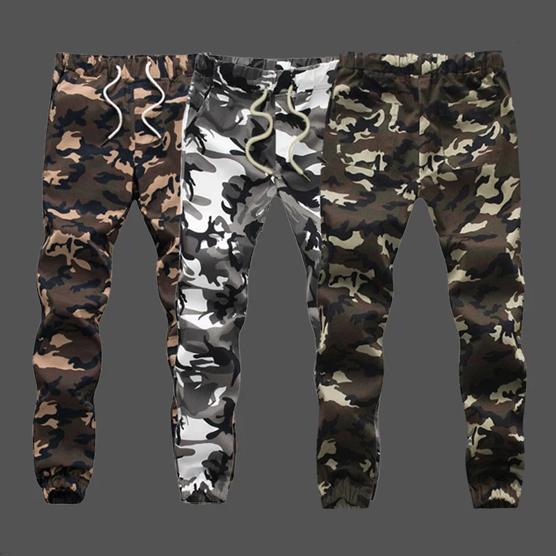 Aotorr New Camouflage Pants Men Hot Sale Casual Joggers Male Hip Pop Tactical Military Cargo Trousers Mens Plus Size 4XL