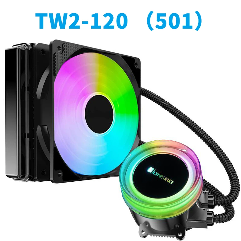 Jonsbo Angel Eye TW2-120 240 501 601RGB автоматический меняющий цвета жидкий процессор кулер для настольного компьютера чехол радиатор