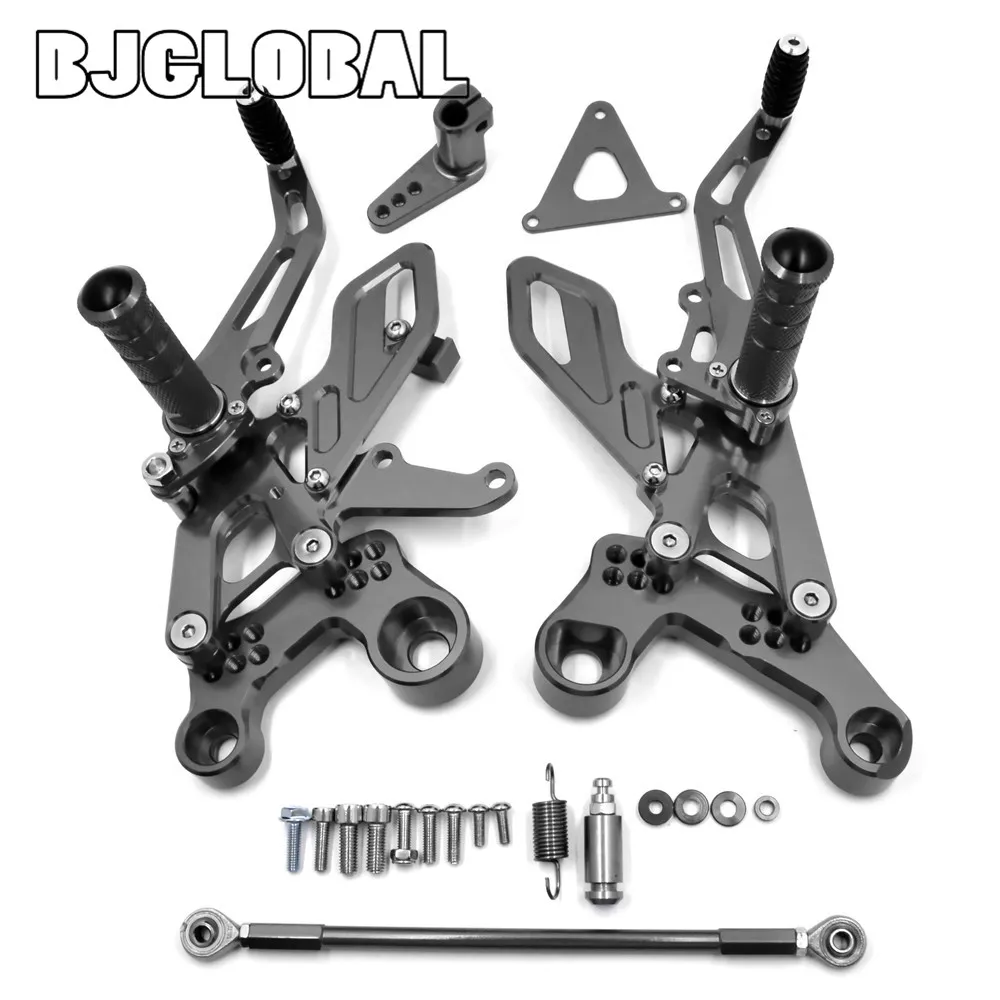 Buy BJGLOBAL Motocross CNC Adjustable Rearset Rear