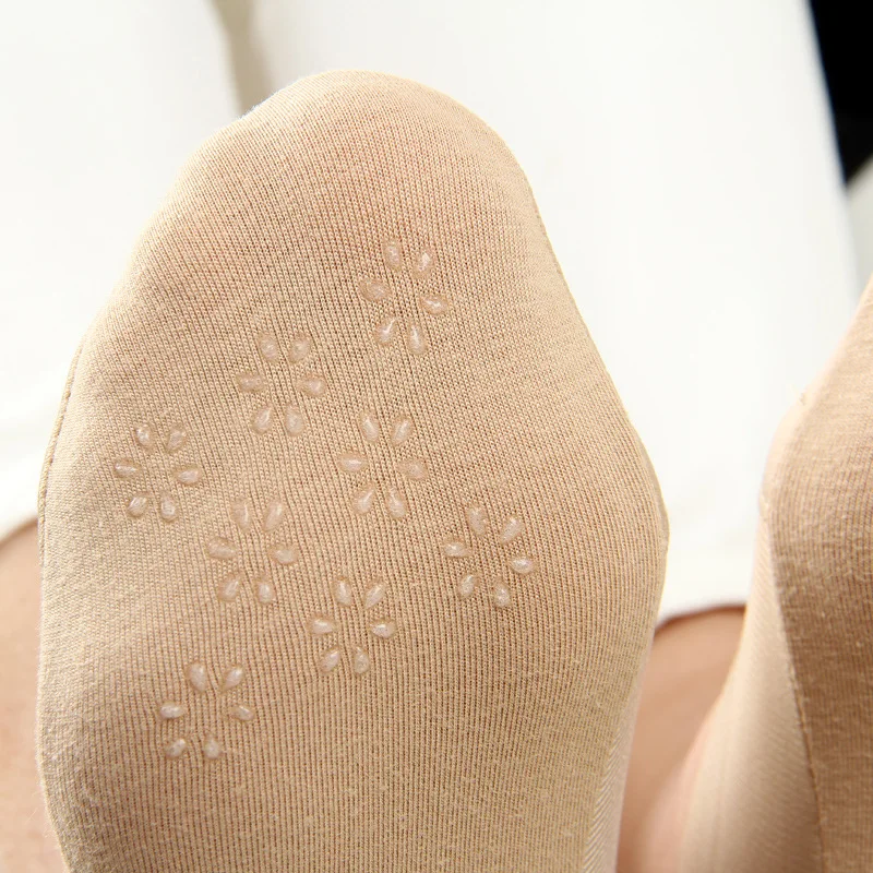 Носки невидимки женские из вискозы и силикагеля 6 цветов|sock slippers|invisible boat sockscomfort gel