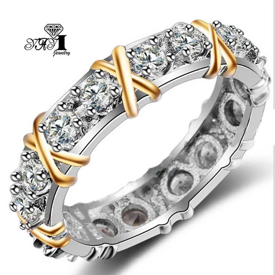

YaYI Jewelry Fashion Princess Cut 3.2 CT White Zircon Silver Color Engagement Rings wedding Rings Party Rings