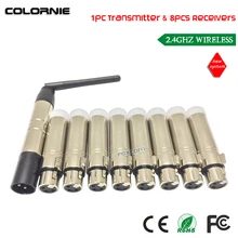 DHL DMX512 DMX Dfi DJ Беспроводная система приемник или передатчик 2,4G компактный