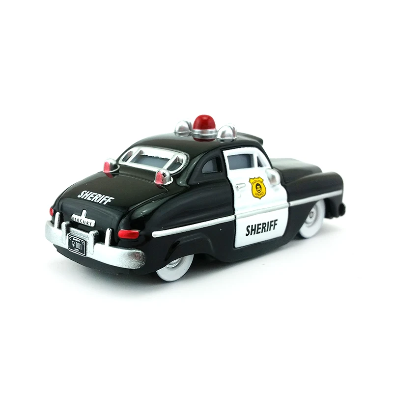 Disney Pixar Cars sherif 1:55 металл литье под давлением развивающие игрушки модель