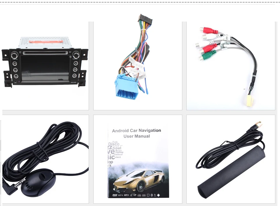 Flash Deal MARUBOX 7A905MT3 Car Multimedia Player for Suzuki Grand Vitara,Quad Core,Android 7.1,GPS,Radio,Bluetooth,DVD 14