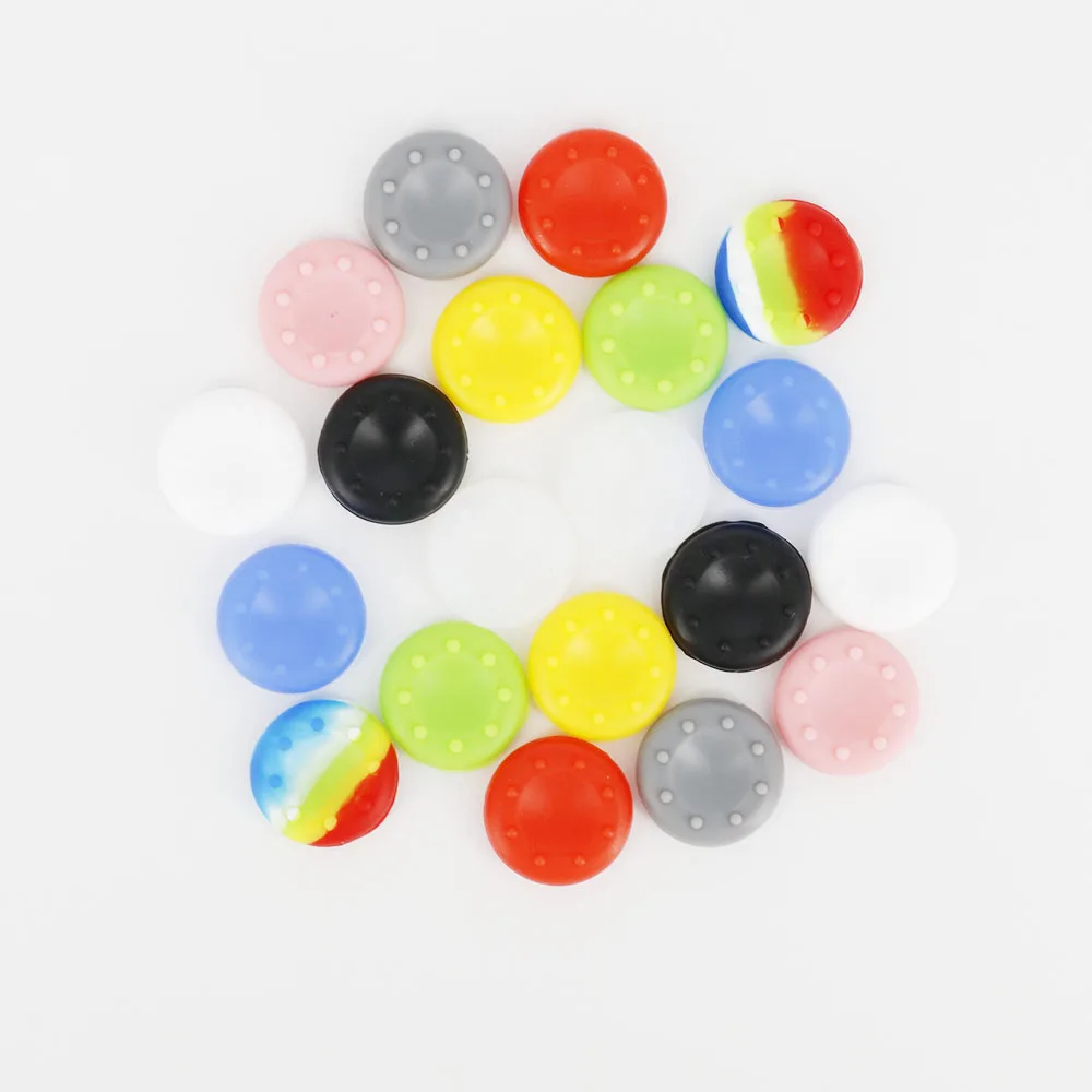 

10 pcs Rubber Silicone Analog Controller Thumb Stick Grips Cap Cover for PS3 PS4 PS2 Controller for Xbox 360 One Thumbsticks Cap