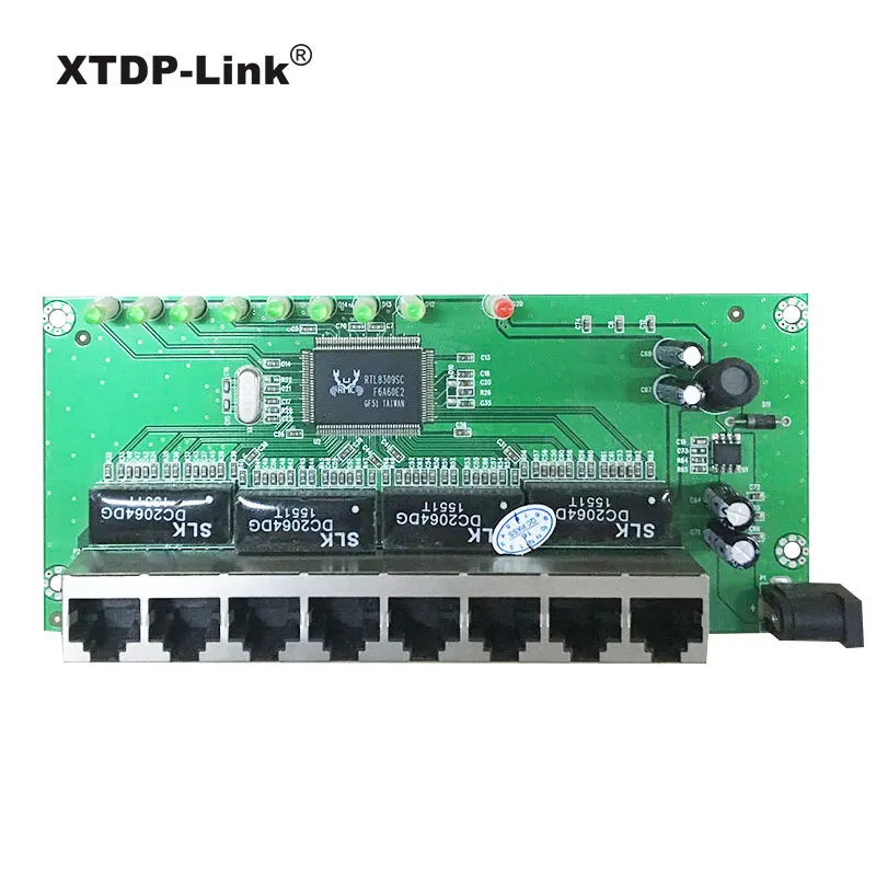 10/100Mbps fast Full Half duplex rj45 lan hub stock 8 port switch