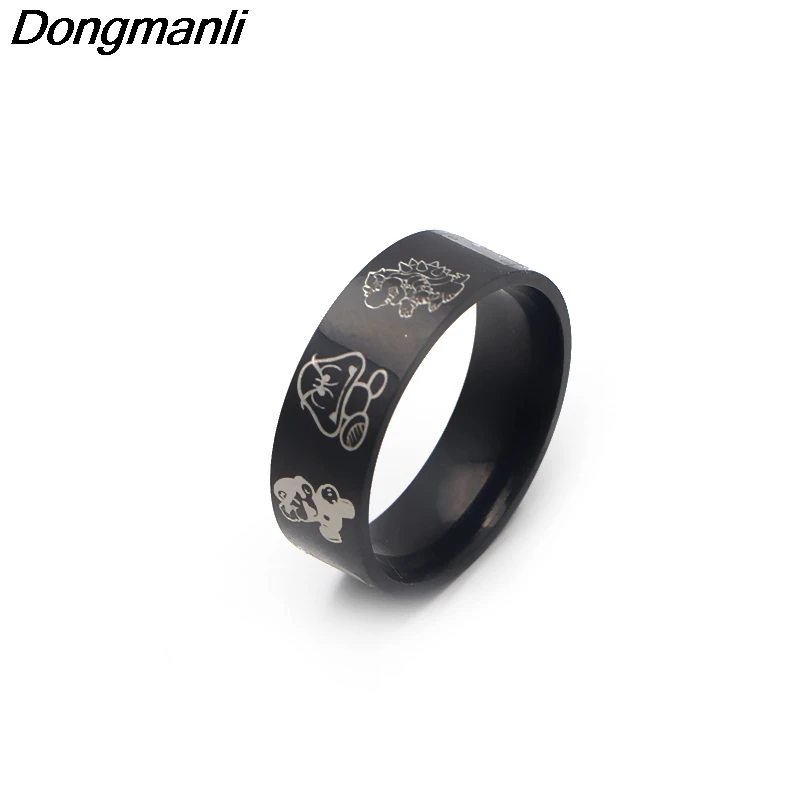 P3654 Dongmanli кольцо из нержавеющей стали кольца для мужчин и женщин вечерние