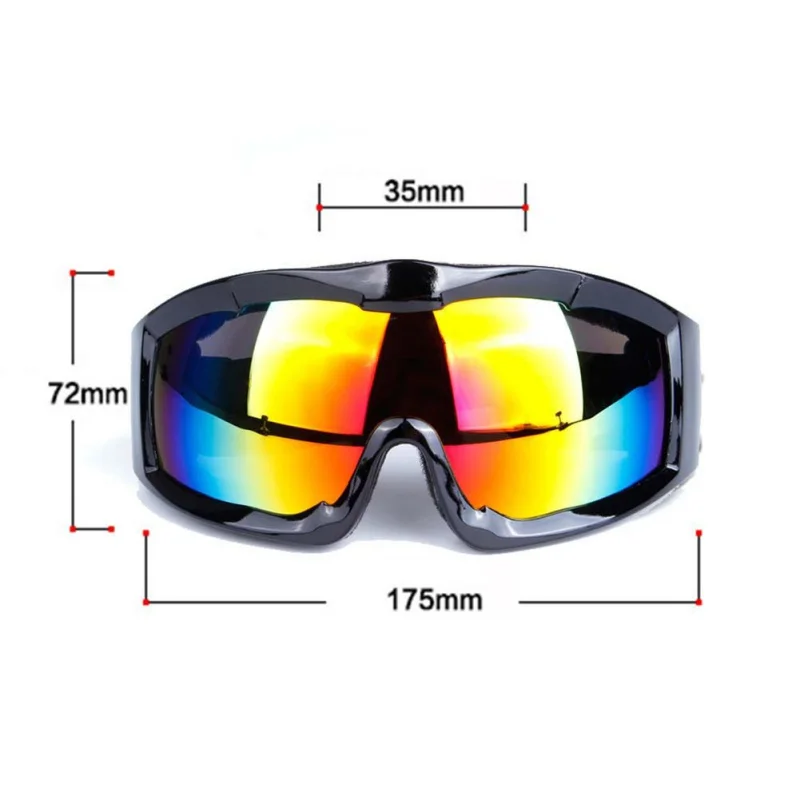 الرجال النساء المهنية واحد طبقة كروية عدسة الشتاء على الجليد الثلوج يندبروف في الهواء الطلق التزلج نظارات