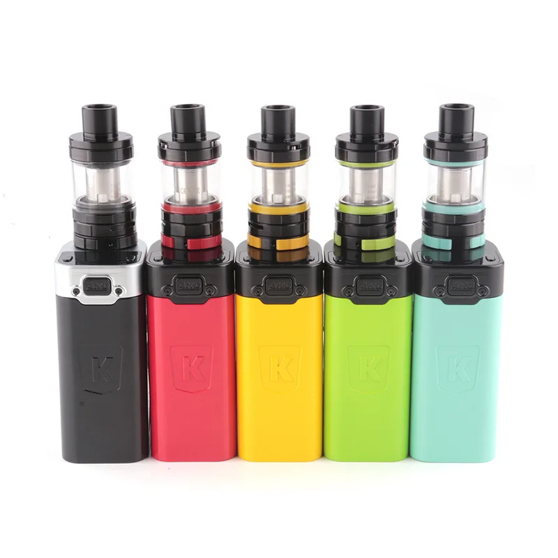 

Kanger AKD Five 6 Kit 220w box mod with top filling 8ml Atomizer tank NO 18650 Battery Electronic Cigarette Vape Kit