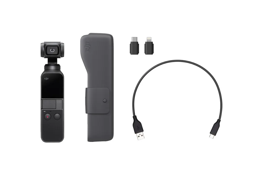 Вторая рука! DJI Osmo Карманный 3 осевой стабилизированный ручной фотоаппарат 4K 60fps