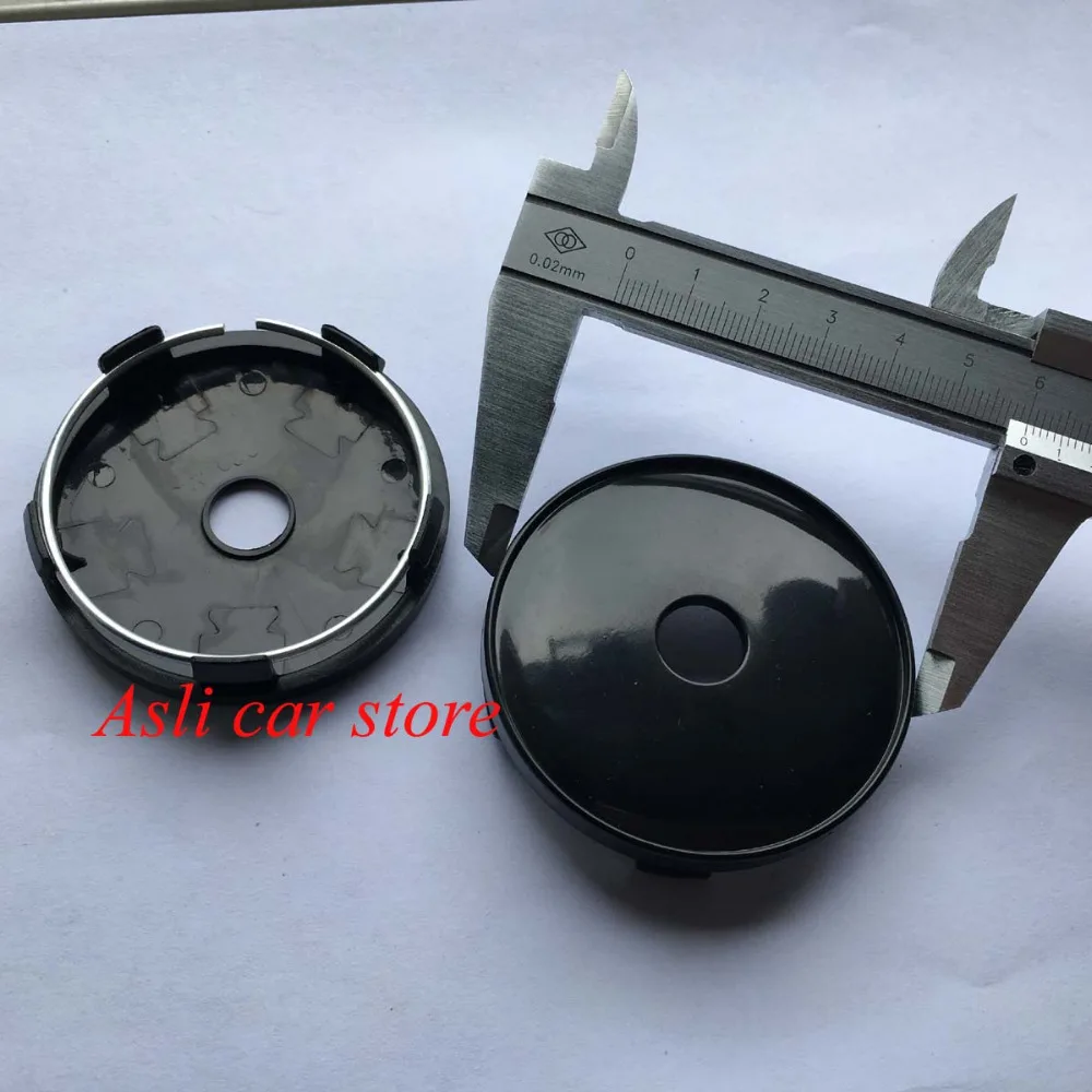 4pcs 60mm Wheel Centre Center Caps Central Hub 030 Universal Blank Hub