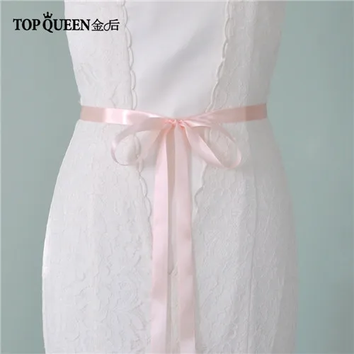 TOPQUEEN S375-S королевская медаль ремесло элегантный пояс невесты для свадебного платья ручной работы свадебный пояс Быстрая - Цвет: BB pink