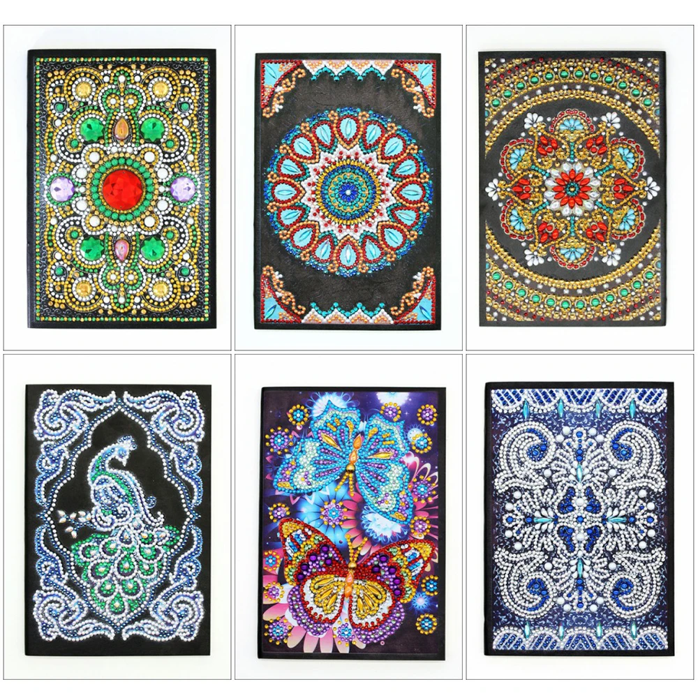 

EverShine 5D Diamond Painting Notebook Special Shaped Diamond Embroidery Full Set A5 Diary Book Diamonds Art New Arrivals Kits