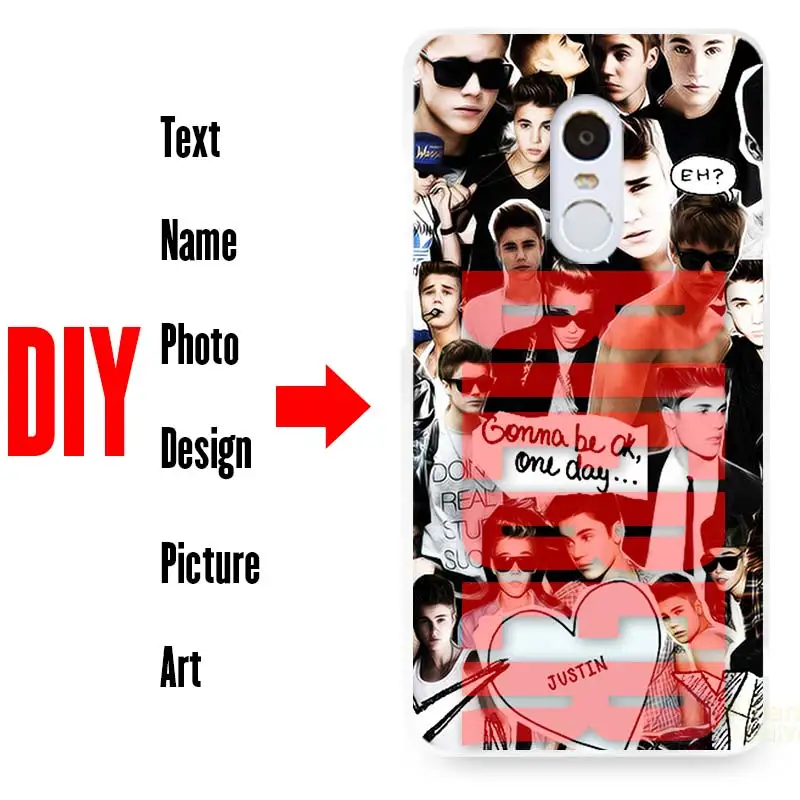 

DIY Custom Personalized Case Cover for Xiaomi Redmi Note 7 7S 7A 6 6A 5 Y3 K20 GO Mi A1 A2 8 9T Play Lite Pro Plus Pocophone F1