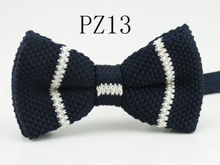 Универсальный дизайн, толстый вязаный галстук-бабочка, модный стиль, восстанавливающий древние пути, последний популярный элемент, мужские галстуки-бабочки - Цвет: PZ13