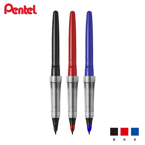 Pentel Tradio цветная перьевая ручка, заправка офисных канцелярских принадлежностей, школьные принадлежности, Заправка для ручек, перьевая ручка, заправка 0,7-2,0 мм MLJ20