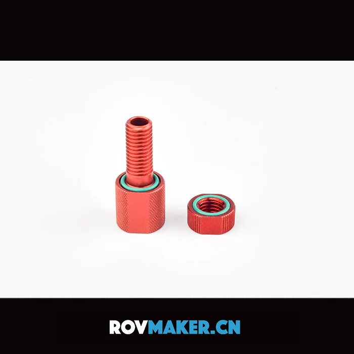 ROVMAKER M10 watertight compartment threading screw for ROV robot hollow screw waterproof threading bolt connector sealing 3