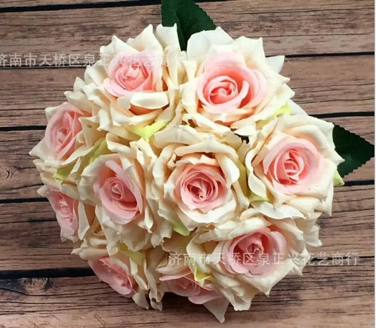 

Hand holding flowers, hand drawn roses, bride holding flowers