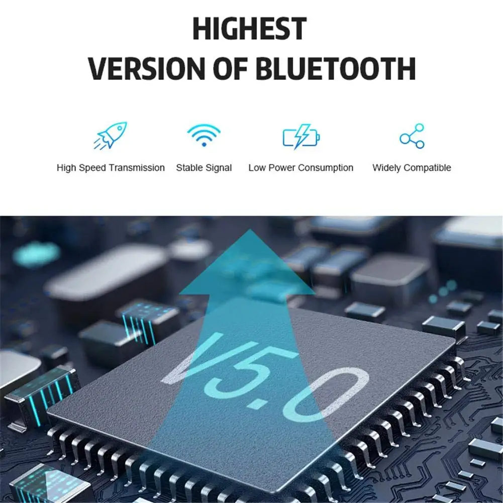 3D стерео Bluetooth V5.0 наушники вкладыши TWS с Беспроводной зарядный чехол для ASUS ZenFone 4