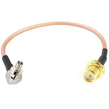 RF разъем SMA мама К CRC9 правый угол кабель SMA мама К CRC9 кабель RG316 Pigtail для HUAWEI/zte 3g/4G модем антенна