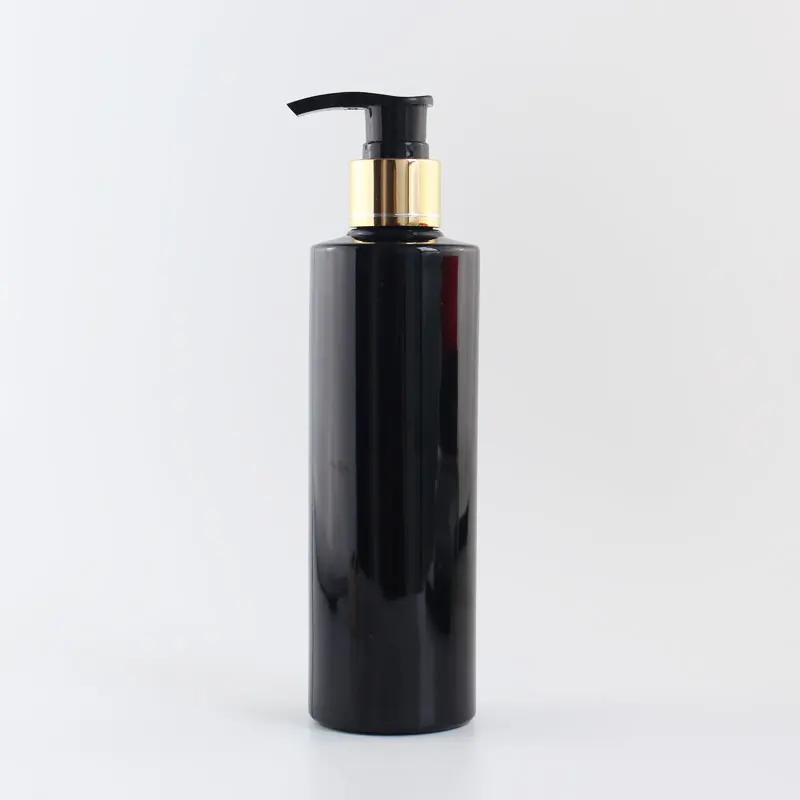 25 шт пустые белые пластиковые бутылки для лосьона, дозатор для жидкого мыла контейнер для личного ухода лосьон, насос косметические контейнеры - Цвет: Black Bottle Black