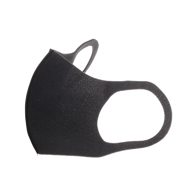 1 шт., хлопковая маска для лица и рта, черные Мультяшные маски для лица, противопылевая хлопковая маска, наружный фильтр для носа, Ветрозащитная маска для рта - Цвет: 3
