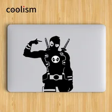 Deadpool Humor наклейка для ноутбука наклейка для Apple MacBook Air наклейка 13 Pro retina 11 12 15 17 дюймов Виниловая наклейка для ноутбука Mac