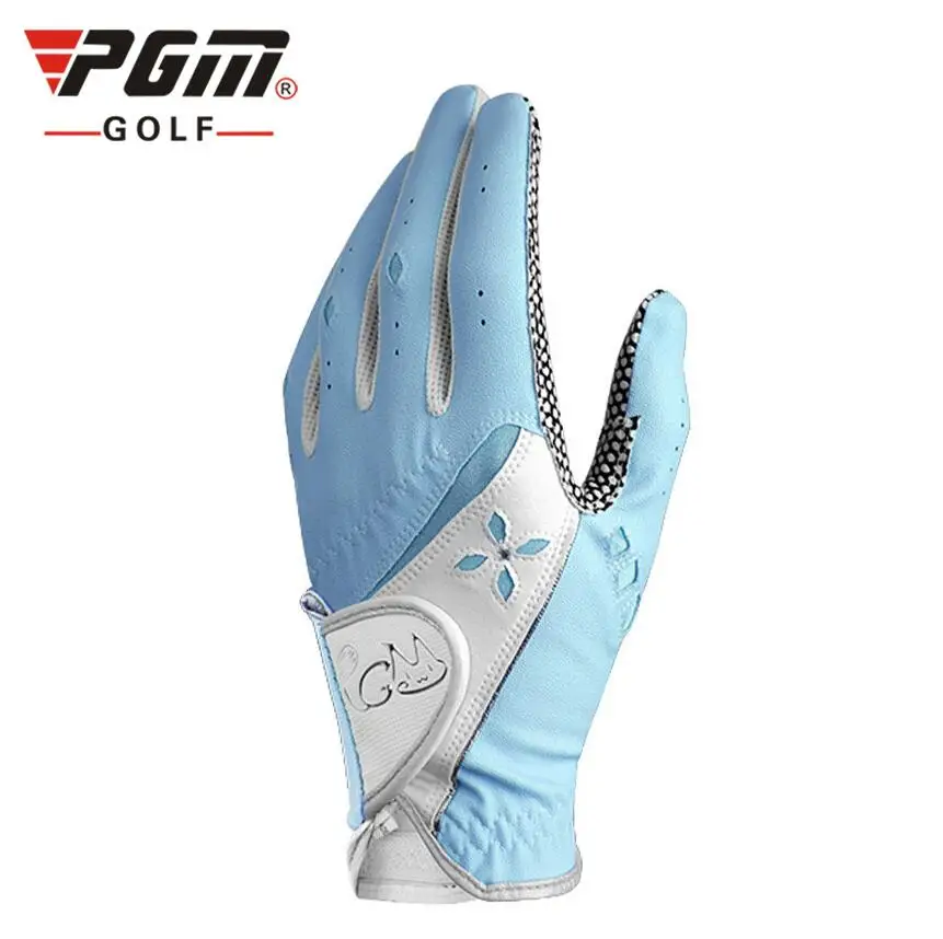 1 пара летних перчаток для гольфа в Корейском стиле женские спортивные Нескользящие перчатки из искусственной кожи износостойкие практичные защитные перчатки для гольфа