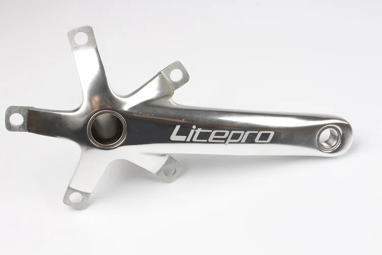 LP litepro Cogwheel левый и правый шатун Набор дорожный велосипед складной автомобиль модификация один диск 130 BCD части велосипеда включая ось