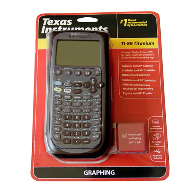 Hot Saletexas Instruments Ti 89 Titanium Graphing Calculator Large 