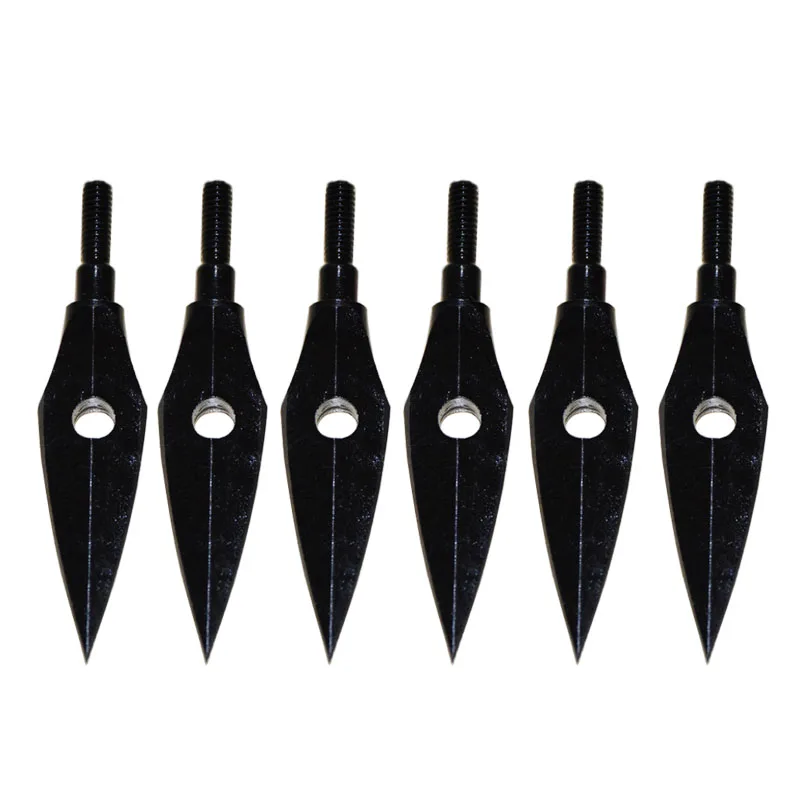 

6pcs Archery Broadheads 150 grain Screw-In Arrow Head Hunting Arrow Point Arrow Tips for Crossbow Recurve Compound Long Bow