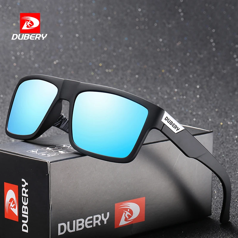 

DUBERY Polarized pilot Sunglasses Men's Retro Male Colorful Sun Glasses For Men Fashion Brand Luxury Mirror Shades Cool Oculos