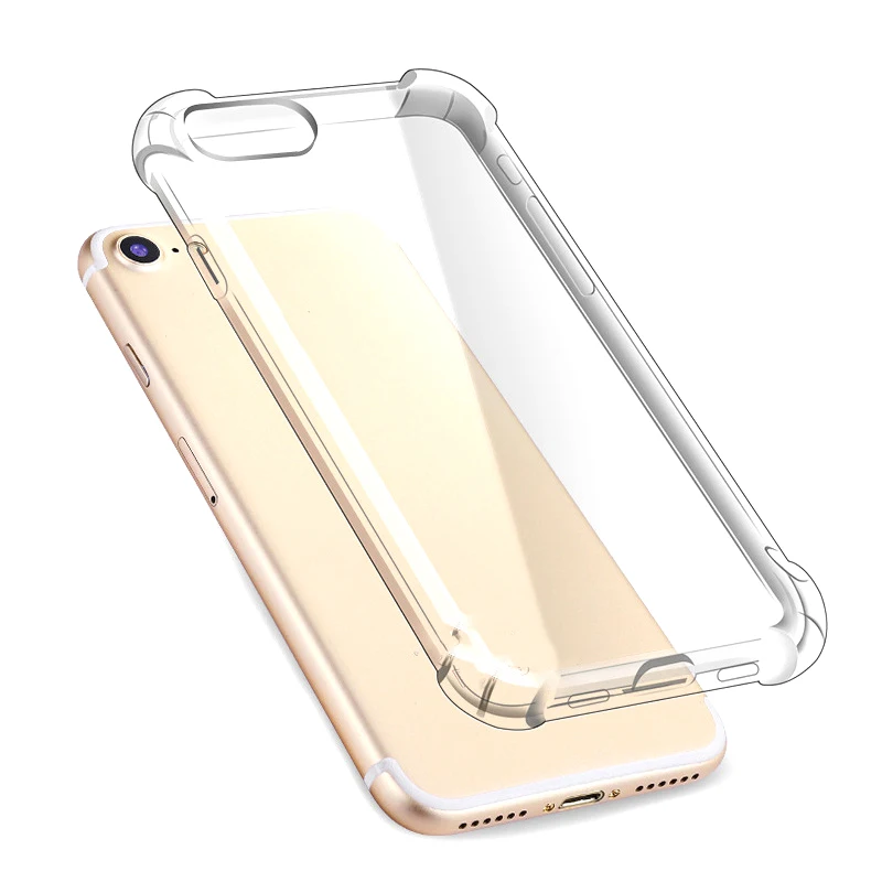 Силиконовый чехол для телефона iPhone X XS XR Max 8 7 Plus 6 6S 5 5S роскошный противоударный