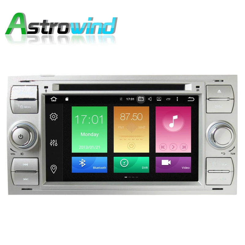 Best 4G RAM Android 9.0 GPS Navigation System DVD Radio Media for Ford Focus Mondeo C-Max S-max S-max Transit Fiesta Galaxy Fusion 1
