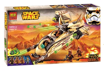 

Bela 10377 Compatible with Star Wars Figures Gunship 75084 Building Blocks Educational Toys for Children