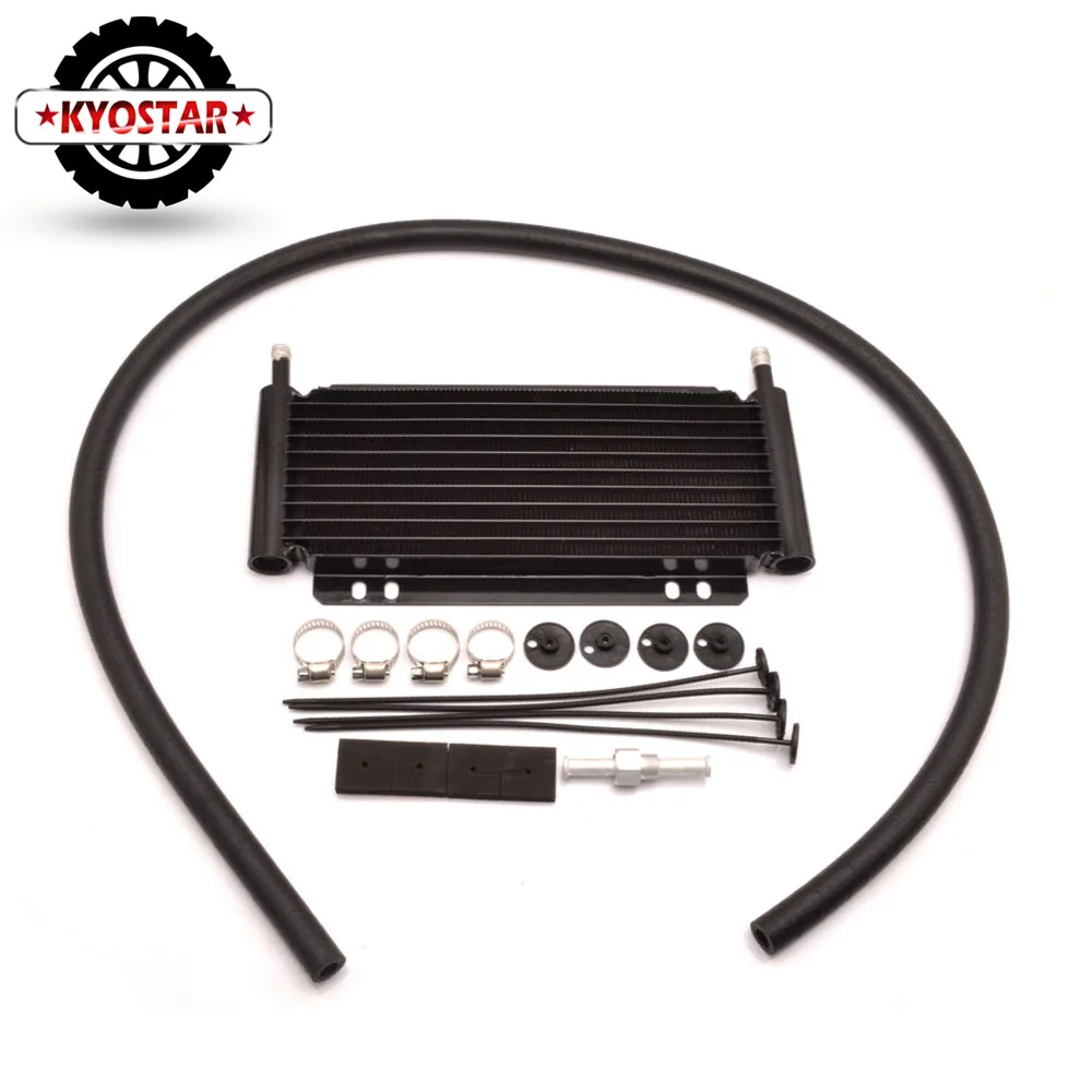 

11''x5 7/8''x3/4'' Racing Car Series 8000 Type Plate & Fin Transmission Oil Cooler 10 Row