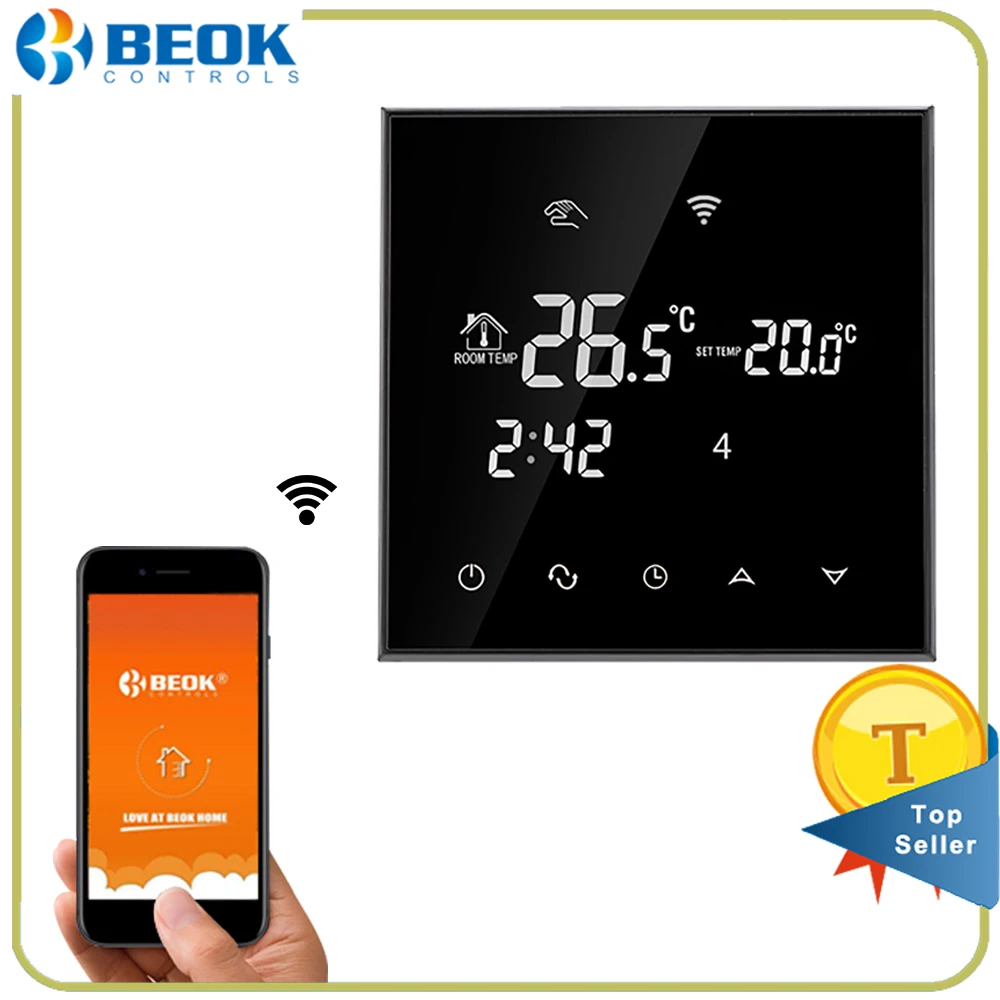 Beok TGT70 wifi WP термостат для нагрева воды умный программируемый контроллер