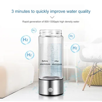 

Health Smart Hydrogen Water Cup Water Machine Live Hydrogen Power Cup Hydrogen-Rich Ion Tableware Household Water Cup