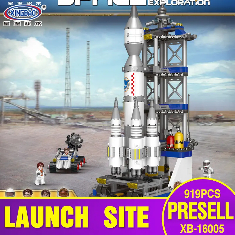 

XINGBAO 16005 Space Exploration The Launch Site Set DIY Building Blocks Bricks Model Legoing Toy as Boys Christmas Birthday Gift