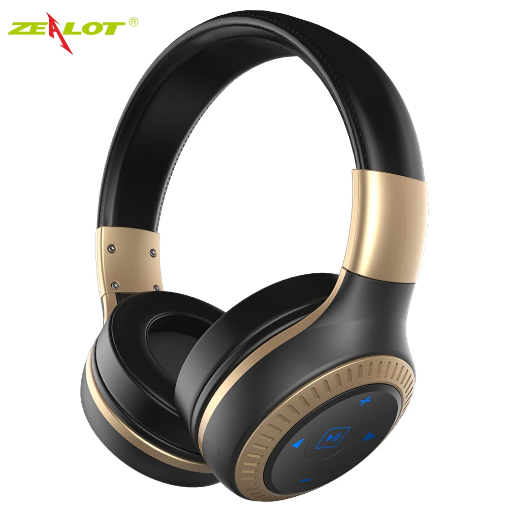 Беспроводные Bluetooth наушники Zealot B20 HD звук супер бас стерео без рук с микрофоном