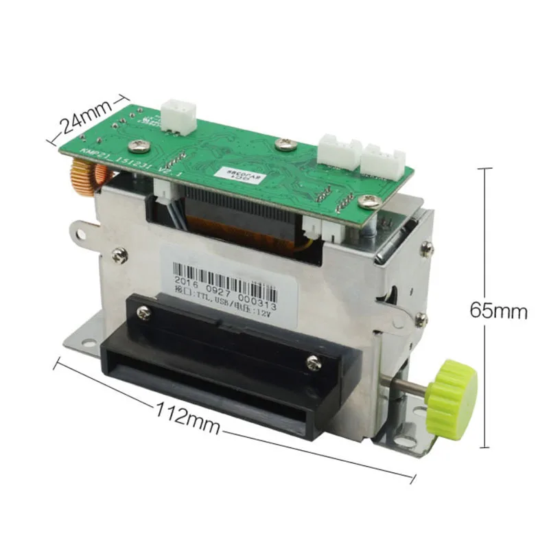  La tensión de 12V de impresión de corte automático de 2 pulgadas panel para impresora térmica para 