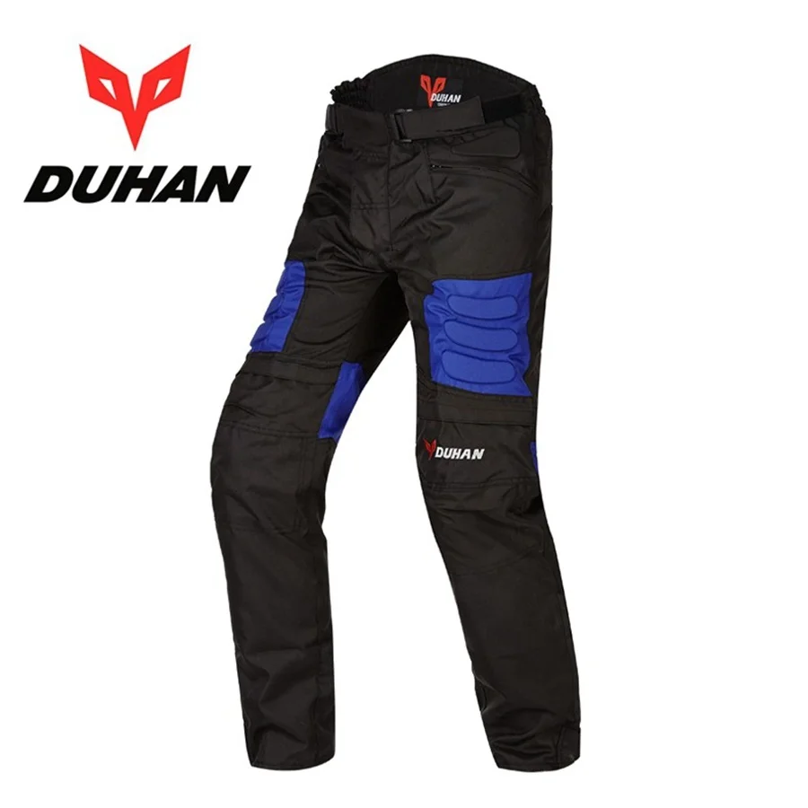 1 шт мужские мотоциклетные брюки для байкеров ветрозащитные мотоциклетные брюки - Цвет: Синий